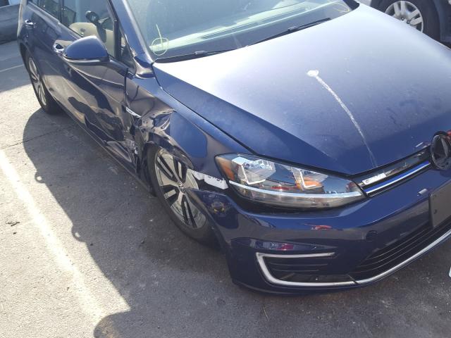 2019 VOLKSWAGEN E-GOLF SE WVWKR7AU7KW916411