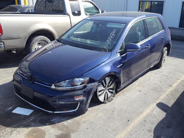 2019 VOLKSWAGEN E-GOLF SE WVWKR7AU7KW916411