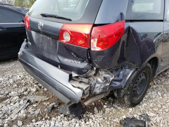 2010 TOYOTA SIENNA CE 5TDKK4CC5AS302253