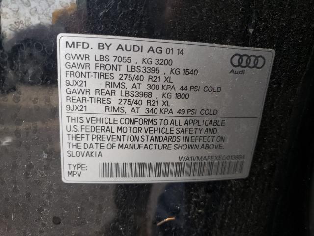 2014 AUDI Q7 PRESTIG WA1VMAFEXED013884