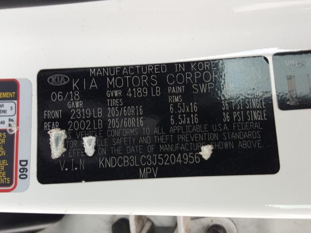 2018 KIA NIRO FE KNDCB3LC3J5204956