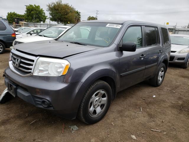 2014 HONDA PILOT LX 5FNYF3H29EB003433
