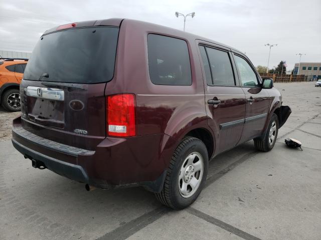 2011 HONDA PILOT LX 5FNYF4H26BB082299