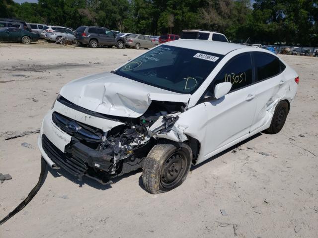 2016 HYUNDAI ACCENT BLU KMHCT4AE1GU963607