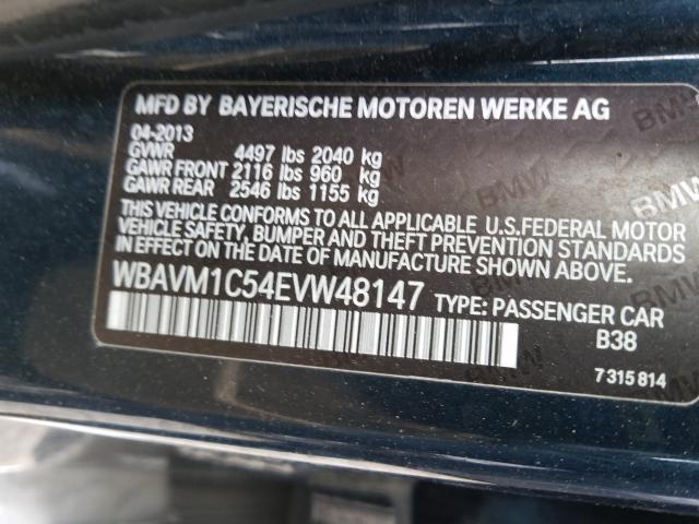 2014 BMW X1 SDRIVE2 WBAVM1C54EVW48147