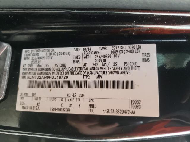 VIN KNADM4A34E6402689 2014 KIA Rio, LX no.10