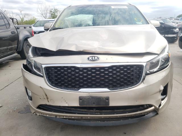 2016 KIA SEDONA EX KNDMC5C16G6206067