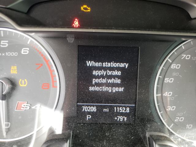 2014 AUDI S4 PRESTIG WAUKGAFL1EA035950