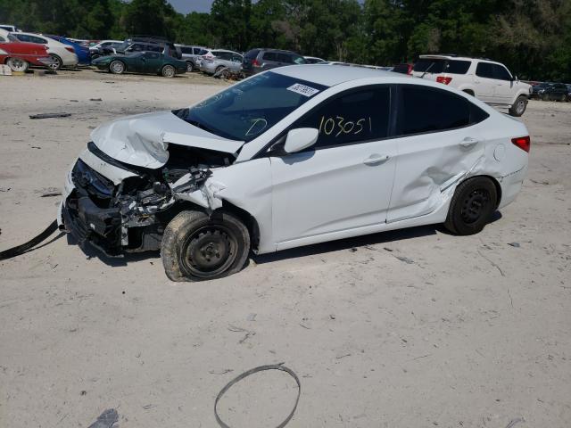 2016 HYUNDAI ACCENT BLU KMHCT4AE1GU963607