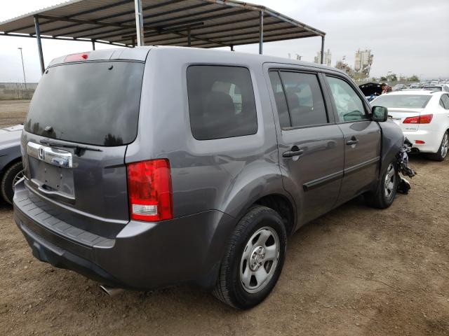 2014 HONDA PILOT LX 5FNYF3H29EB003433
