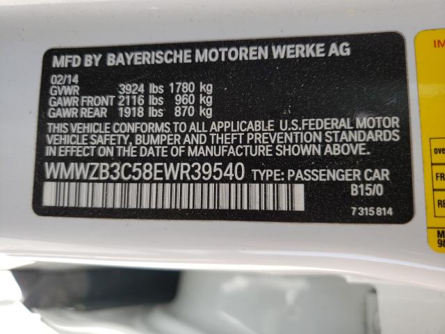 2014 MINI COOPER COU WMWZB3C58EWR39540