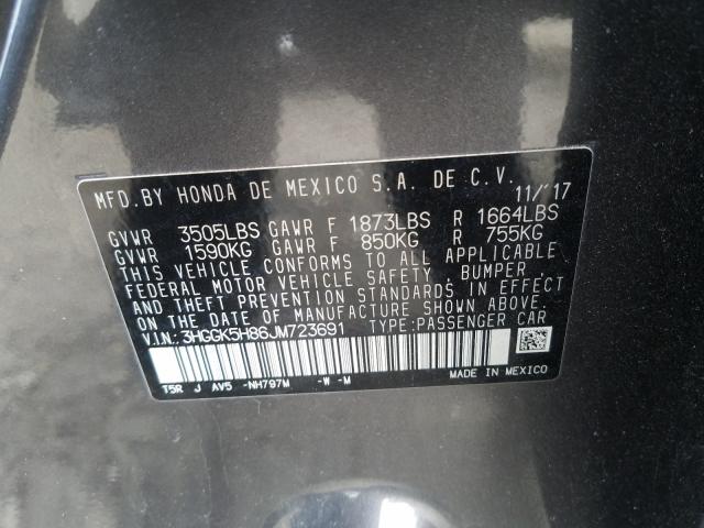 2018 HONDA FIT EX 3HGGK5H86JM723691