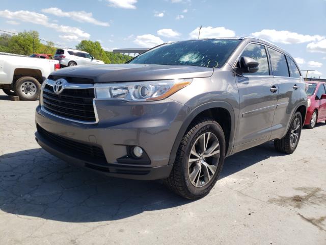 2016 TOYOTA HIGHLANDER 5TDKKRFH3GS506899