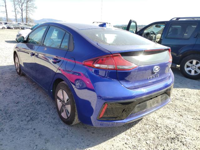 2019 HYUNDAI IONIQ BLUE KMHC65LC6KU169266