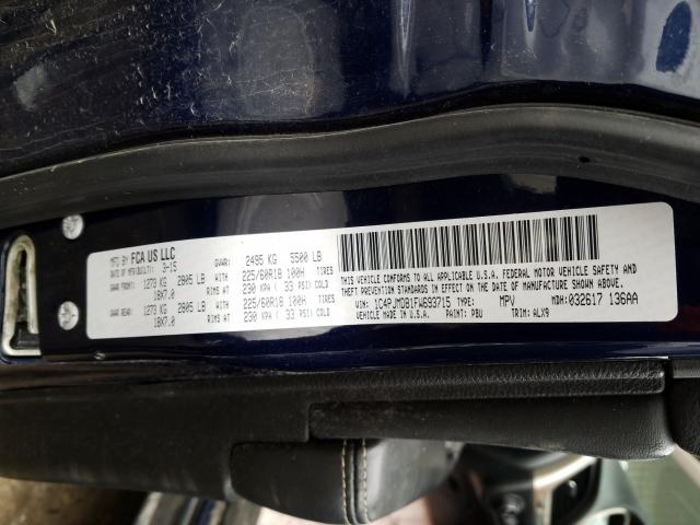 2015 JEEP CHERKE LTD 1C4PJMDB1FW693715