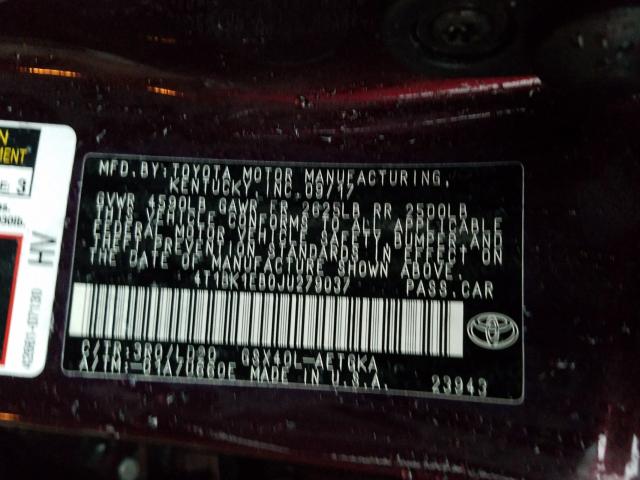 VIN KNAFX6A8XE5161153 2014 KIA Forte, Koup EX no.10