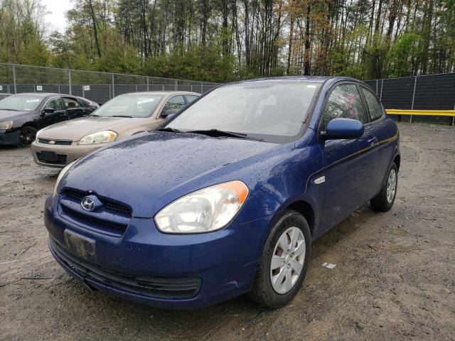 2010 HYUNDAI ACCENT BLU KMHCM3AC7AU150317