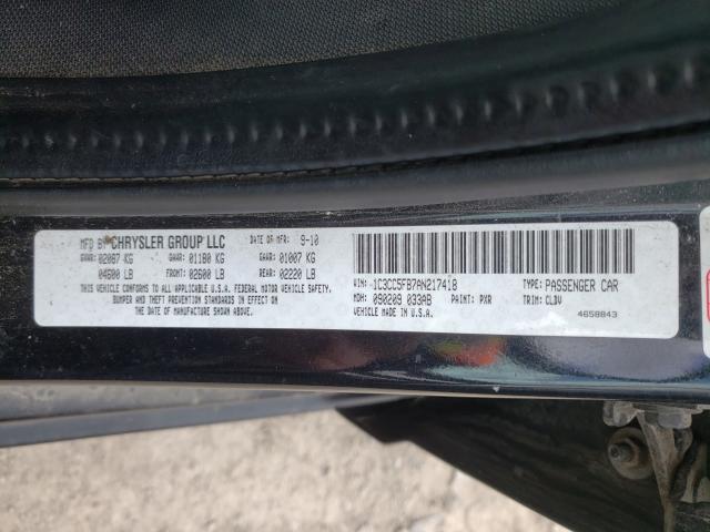 2010 CHRYSLER SEBRING LI 1C3CC5FB7AN217418