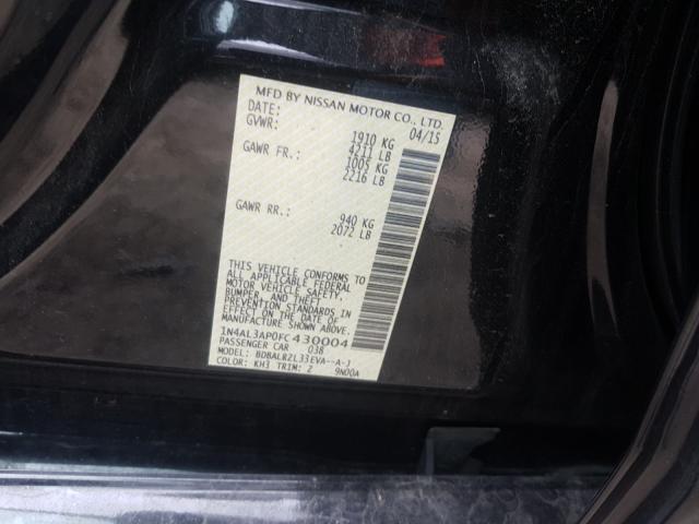 VIN 2FMGK5B89FBA15074 2015 Ford Flex, SE no.10