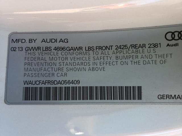 2013 AUDI A5 PREMIUM WAUCFAFR9DA056409