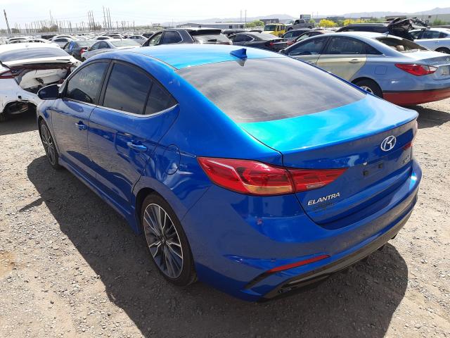 2017 HYUNDAI ELANTRA SP KMHD04LB3HU362183