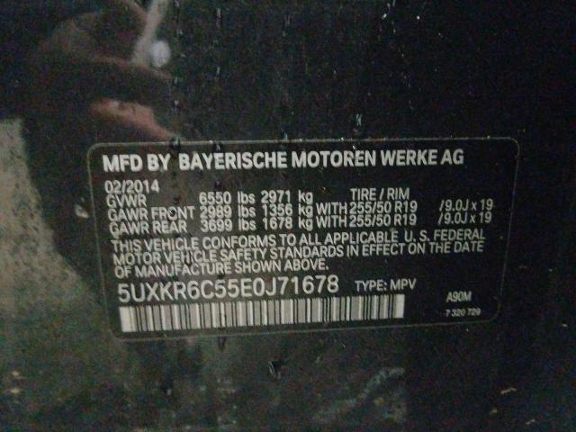 2014 BMW X5 XDRIVE5 5UXKR6C55E0J71678