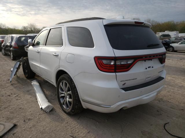  DODGE DURANGO 2018 Белый