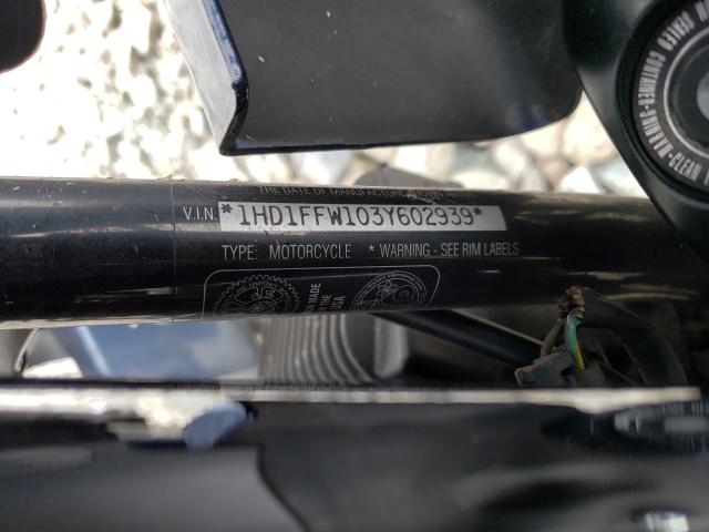 2003 HARLEY-DAVIDSON FLHTCI 1HD1FFW103Y602939
