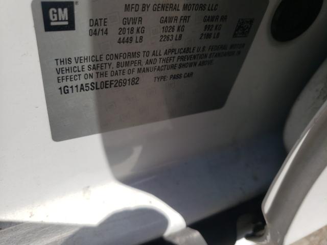 2014 CHEVROLET MALIBU LS 1G11A5SL0EF269182