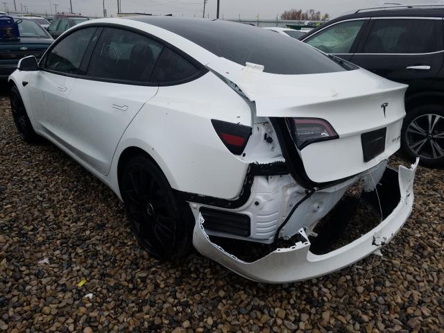 2019 TESLA MODEL 3 5YJ3E1EB3KF433525