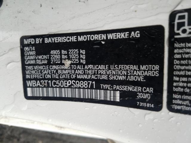 2014 BMW 428 XI SUL WBA3T1C50EPS98871