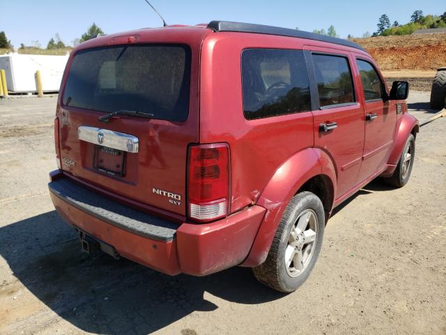 2010 DODGE NITRO SXT 1D4PT5GK2AW125593