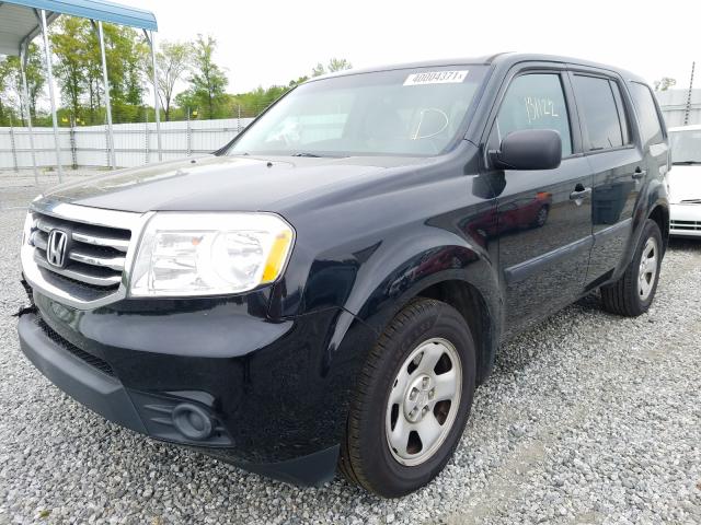2014 HONDA PILOT LX 5FNYF3H23EB019708