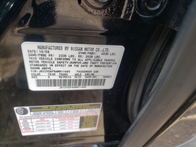 2010 INFINITI M35 BASE JN1CY0AP9AM911460