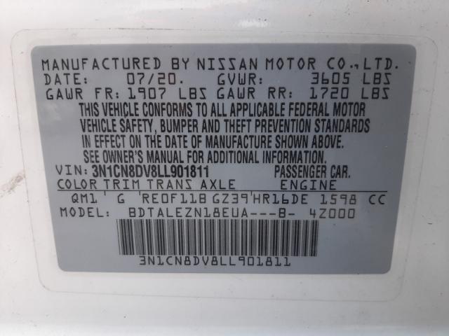 VIN 5TDGZRAH3MS068180 2021 Toyota Highlander, Xle no.10