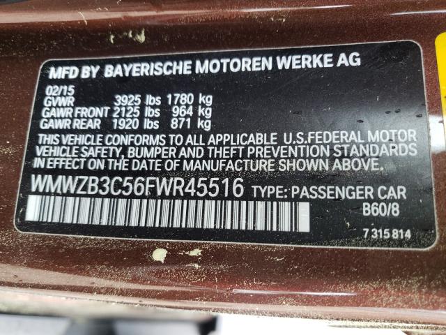 2015 MINI COOPER COU WMWZB3C56FWR45516