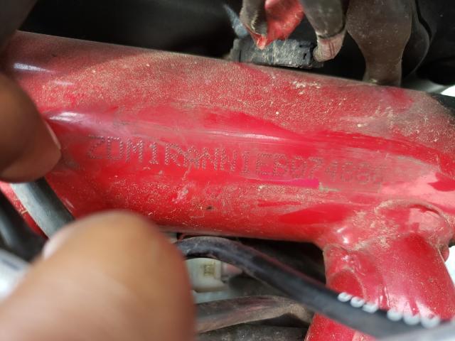 2014 DUCATI MONSTER 79 ZDM1RANN1EB074886