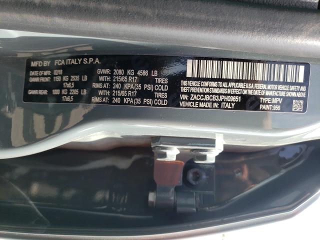 2018 JEEP RENEGADE T ZACCJBCB3JPH09651