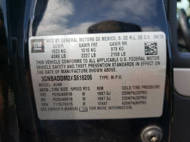 2010 CHEVROLET HHR SS 3GNBADDM2AS618206