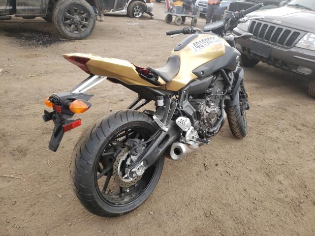 2017 YAMAHA FZ07A JYARM20E2HA000778