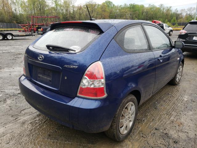 2010 HYUNDAI ACCENT BLU KMHCM3AC7AU150317