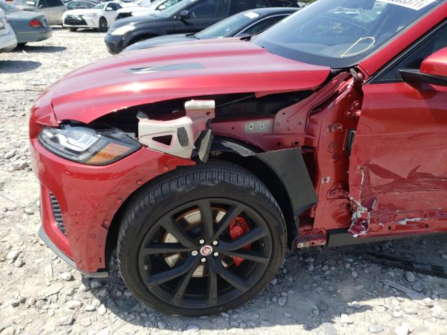 2020 JAGUAR F-PACE SVR SADCZ2EEXLA647544