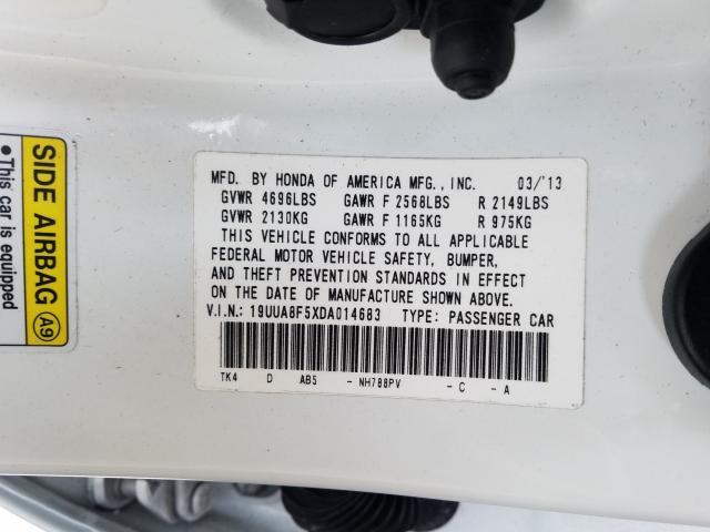 2013 ACURA TL TECH 19UUA8F5XDA014683