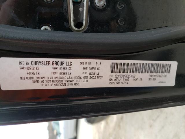 2010 DODGE CALIBER UP 1B3CB9HB5AD653162