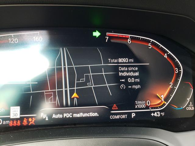 2020 BMW 330XI 3MW5R7J03L8B29411