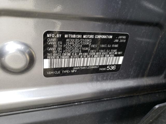 2018 MITSUBISHI ECLIPSE JA4AT5AA1JZ044807