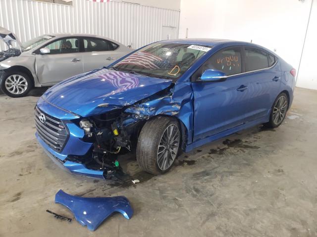 2018 HYUNDAI ELANTRA SP KMHD04LB6JU480783