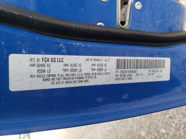 2017 DODGE CHARGER PO 2C3CDXKT2HH660862