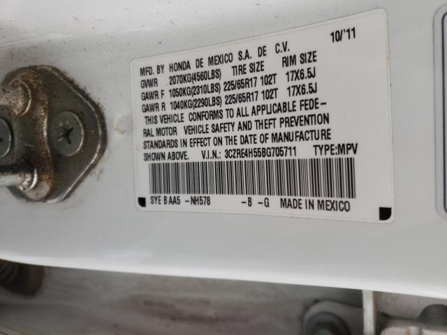 2011 HONDA CR-V EX 3CZRE4H55BG705711