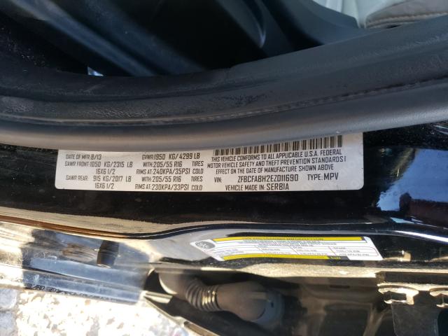 2014 FIAT 500L EASY ZFBCFABH2EZ011690